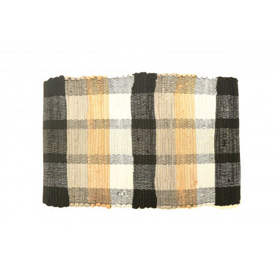 Lakeicha Cotton Checkered Rectangle Placemat