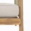 Fauteuil club d'extérieur en bois