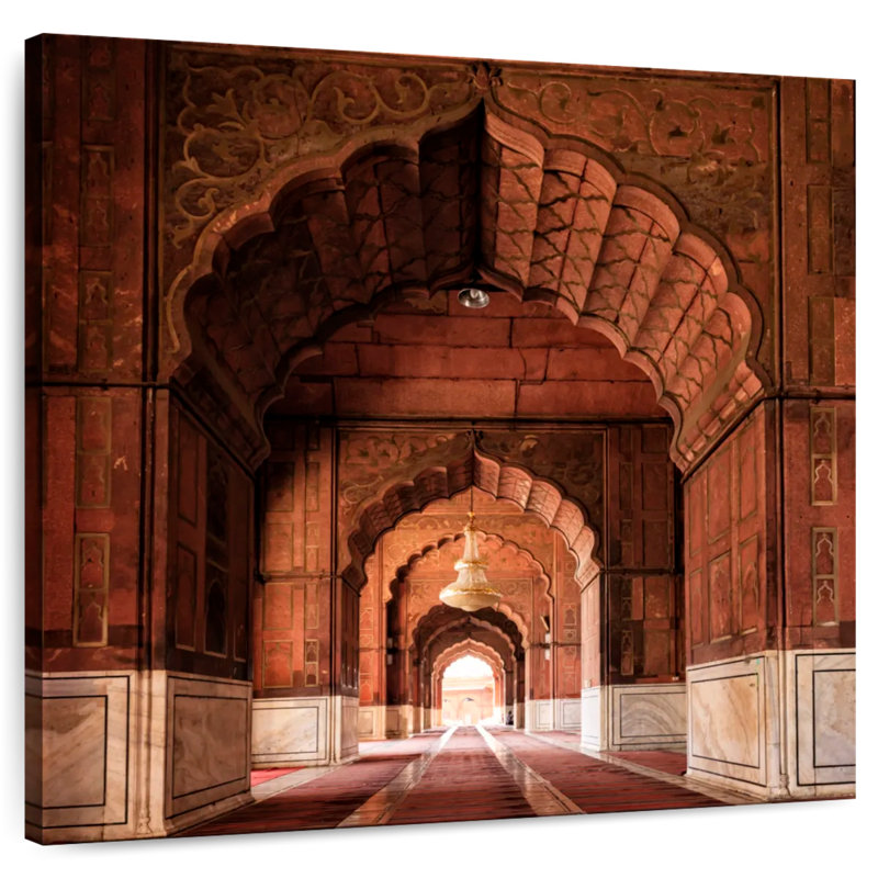 Lilie Jama Masjid Arches, 16" H x 16" W