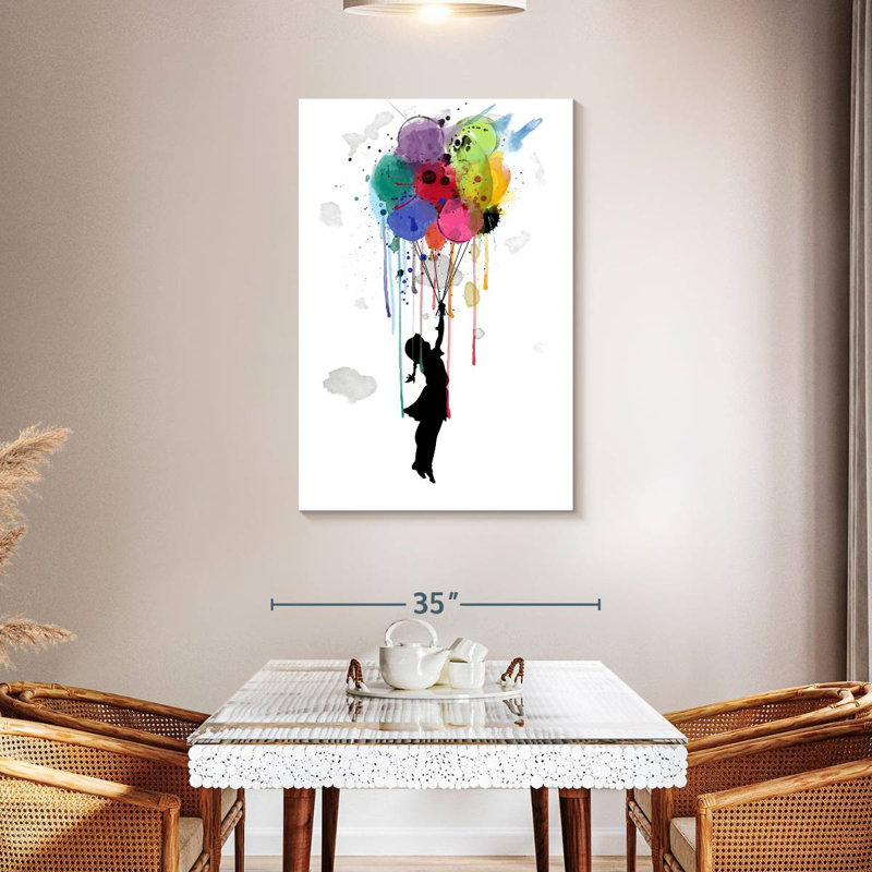 Leisha Drips Balloon, 45" H x 30" W