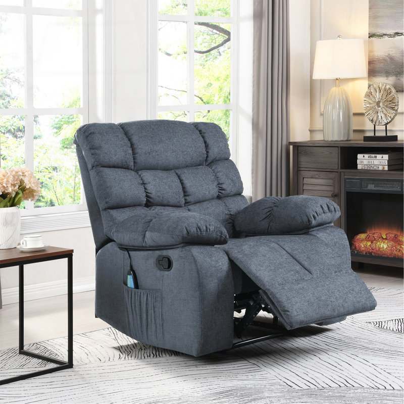 Fauteuil inclinable de massage contemporain avec fonctions avancées pour une détente ultime