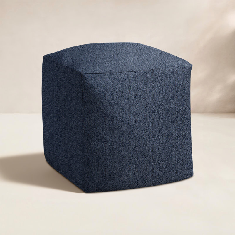 Continuous Upholstered Outdoor Ottoman with Sunbrella® Cushion