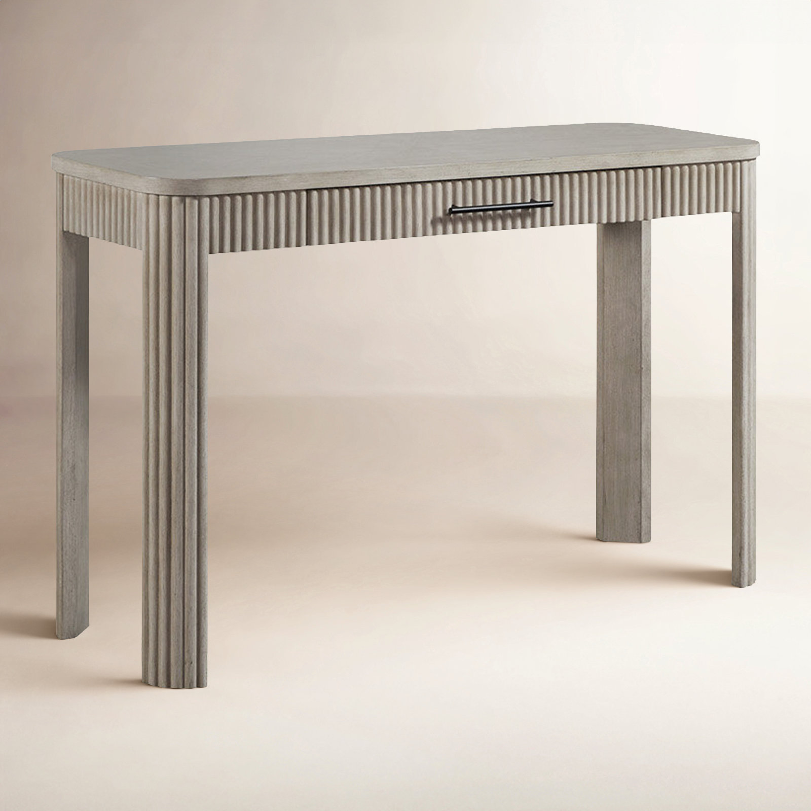 Lashon 48" Writing Desk, Taupe