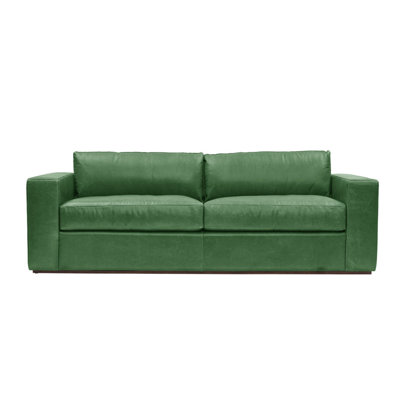 Bolo Sleeper Sofa, Belle Clover Genuine Leather