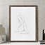 «Nude Contour S Croquis I» par Paul Cezanne - Reproduction d'art sur toile encadrée-327081333-327081335-327044510
