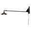 Applique murale 1 lumière noire Mordecai Modern