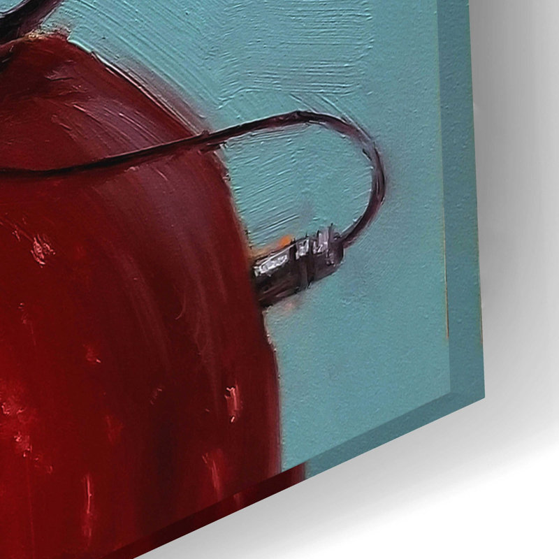 «Apple Music» par Lucia Heffernan, art mural en verre acrylique, H 16 po x l 24 po x P 0,2 po