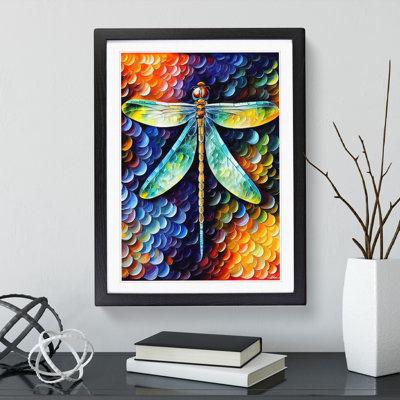 Dragonfly Portrait No.1 - Framed Print