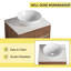 Meuble-lavabo simple 47,26 po avec comptoir en céramique
