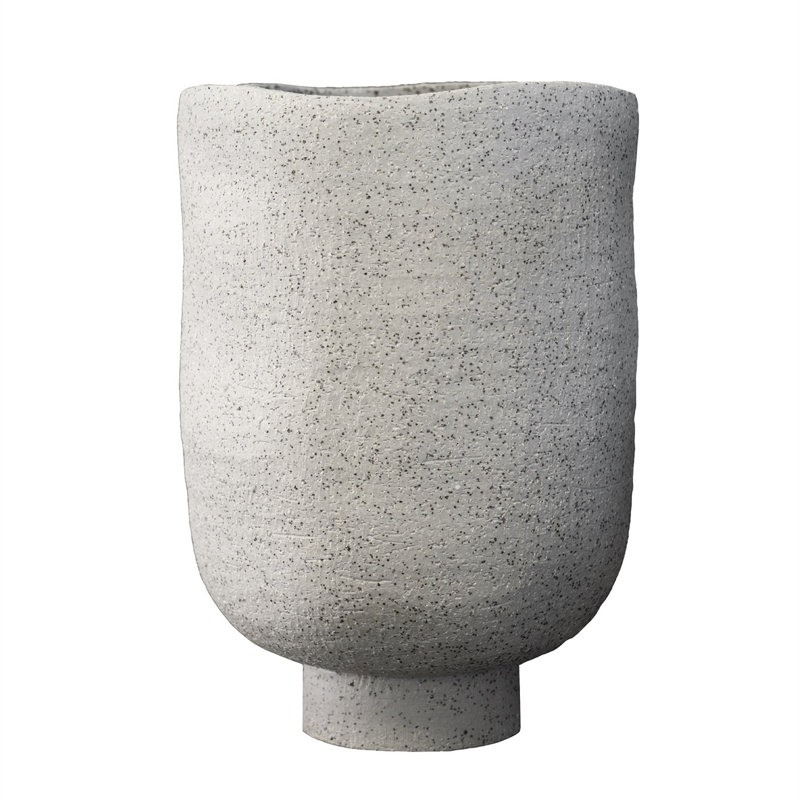 Vase de table en faïence de Beyrouth, Blanc