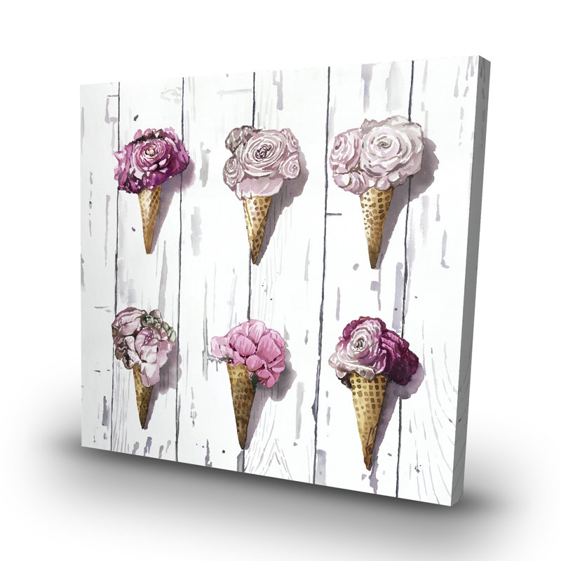 Peony cones - 32"x32" art on canvas