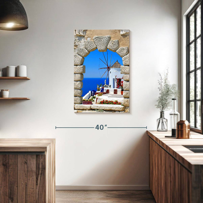 Gillard Window Windmill View, 36" H x 24" W