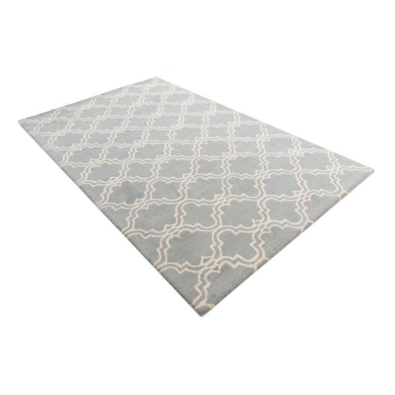 Tapis gris clair Oharare