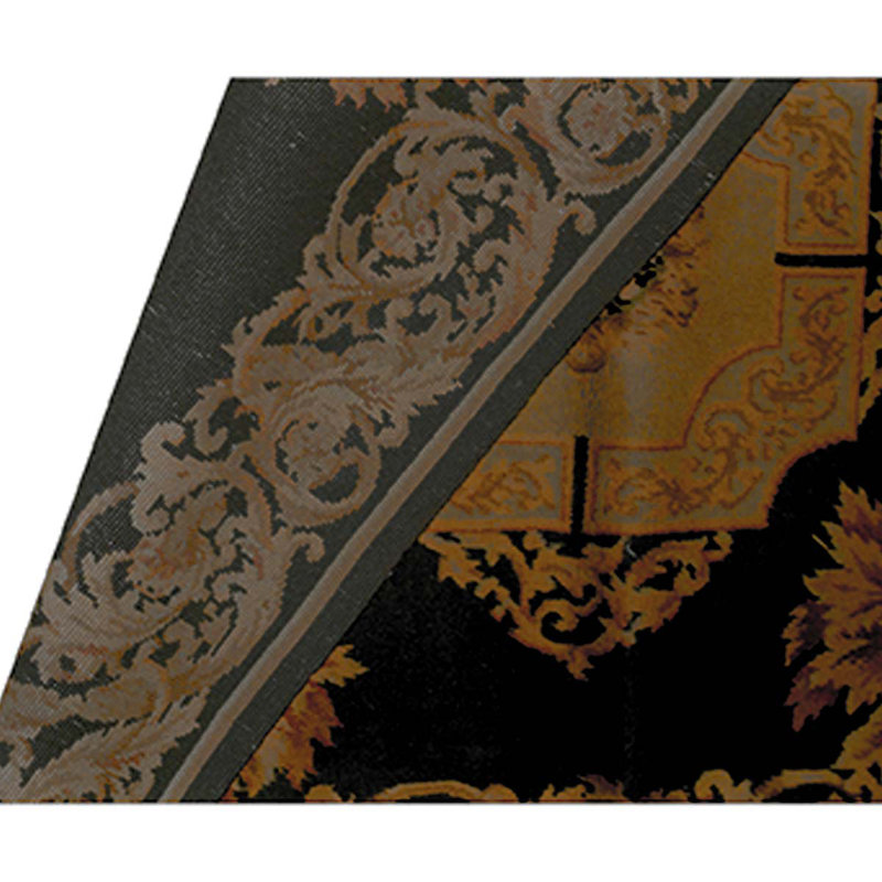 Savonnerie Wool Oriental Area Rug