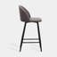 Choteau Upholstered Counter Stool with Metal Frame-1205046136