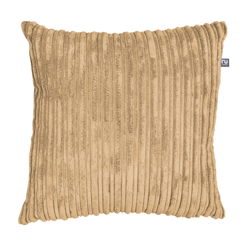 Marvon Square Cushion, Caramel