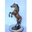 Nifao Collection Exquisite Galloping Horse Bronze Statue, Exceptional Detail 28" x 12" x 40"H