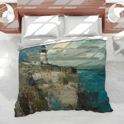Édredon paysage phare Cliff Bedding