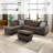 Linen Storage Ottoman Living Room-1397877044