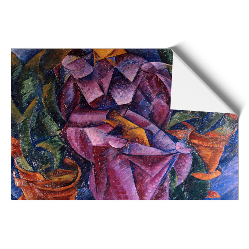 My Heart To Your Heart by Umberto Boccioni - No Frame Painting, 21cm H x 30cm W x 0.1cm D