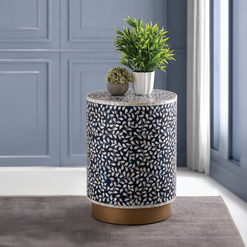 Table de bout Megois, Bleu marine