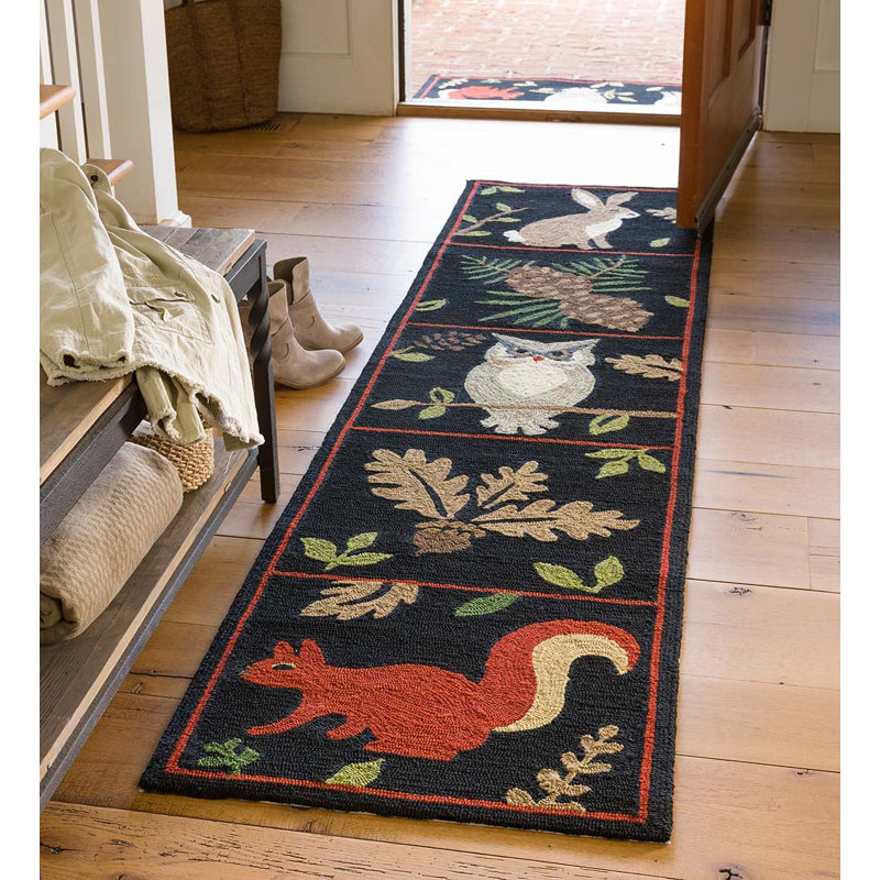 Arkema Indoor/Outdoor Woodland Runner Rug