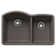 Diamond SILGRANIT 32.07" L x 20.92" W Double Bowl Undermount Kitchen Sink