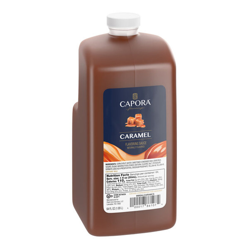 Sauce aromatisée au caramel Capora oz.