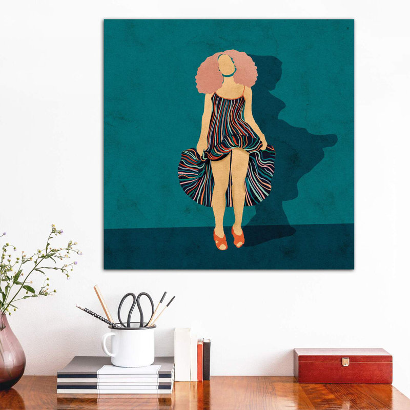 Blake by Reyna Noriega - Wrapped Canvas Print, 66.04 cm H x 66.04 cm W x 3.175 cm D
