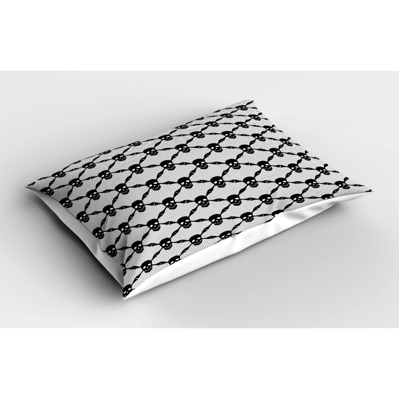 Halloween Polyester Geometric Sham Set, Twin