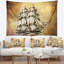 Tapisserie de tissu en polyester, avec accessoires suspendus et inclus-28490086