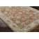 Tapis oriental en polyester tissé à la machine en rouille / rouge