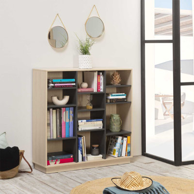 Doelling 110cm W Manufactured Wood Shelving Unit