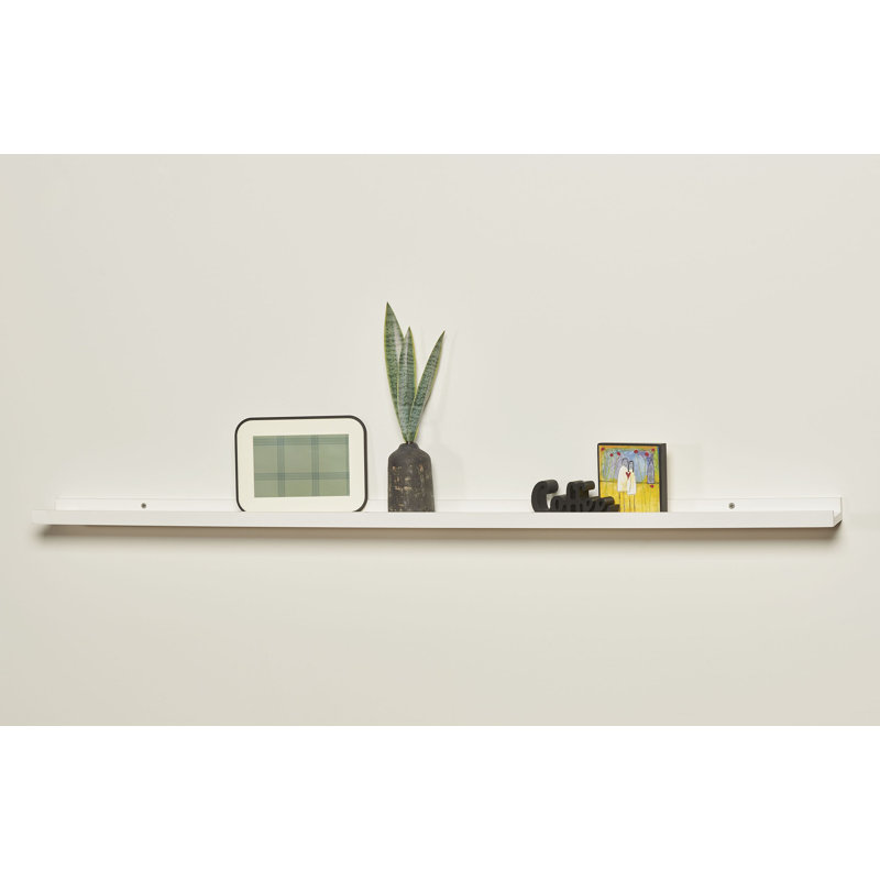 Marsetta Picture Ledge Wall Shelf, White