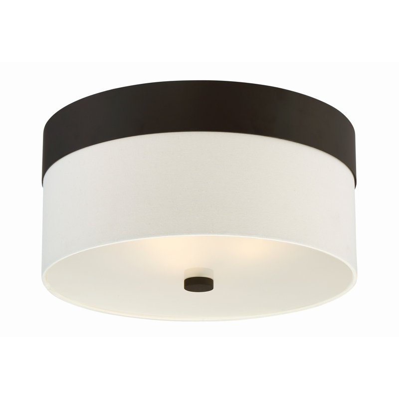 Ellicott Flush Mount, Dark Bronze