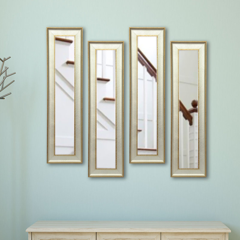 Rowan Solid Wood Frame Mirror, 27.5" H x 13.5" W