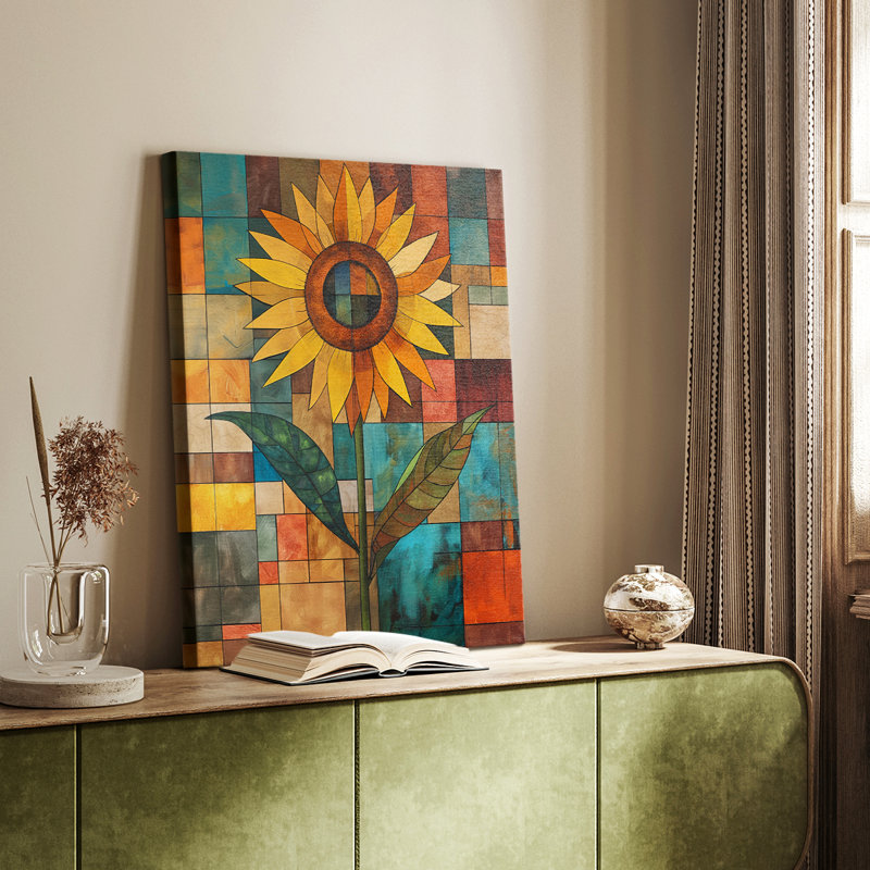 FLORAL Series CDXC III - Gallery Cavas, H 27 po x l 18 po