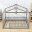 Lit maison en bois Aquille avec clôture et toit-862827955-862827959