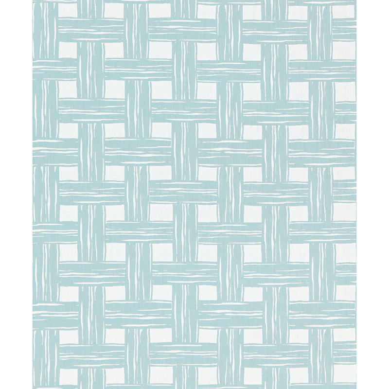 Endless Summer Bamboo Lattice Fabric, Surf