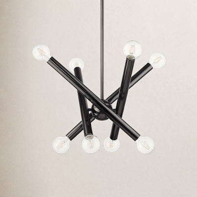 Ruven 8 - Light Modern Linear Chandelier