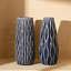 Ensemble de 2 vases décoratifs rustiques en céramique 9,5 pouces-331899250