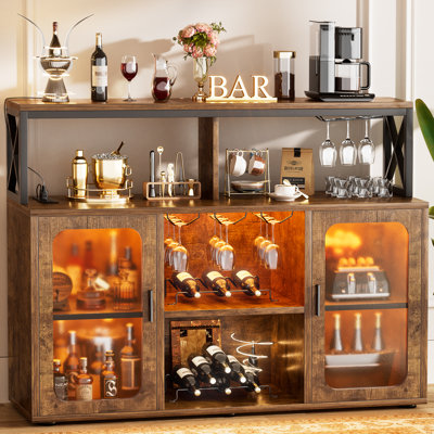 Xachary 47.2'' Bar Cabinet