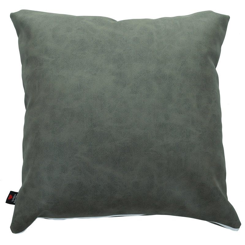 Chaidez Square Cushion, 43cm H x 43cm W x 18cm D, Grey