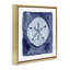Dollar de sable blanc sur cadre flottant indigo, design par Patti Bishop-2129495744-2129495757
