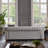 Chesterfield sofa in linen fabric-1395944014
