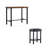 Kilmersdon 2 - Person Four Leg Dining Set