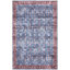 Tapis bleu brique lavable à la machine-280722874