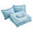 Ruffled Edge Microfiber Bed in a Bag Comforter Set-583153516-595734748