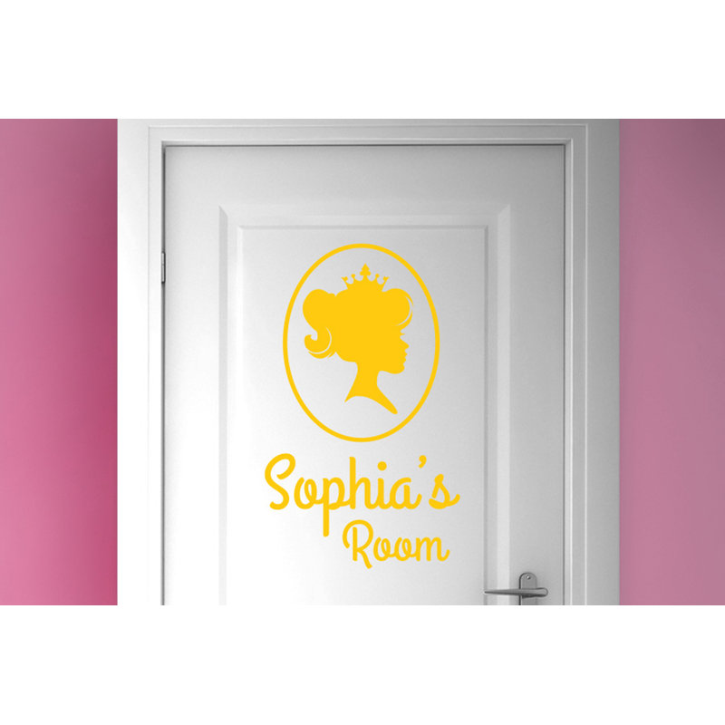 Wall Decal, Dark Yellow