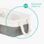 Laundry 3 Canvas Laundry Basket with Handles-953810882